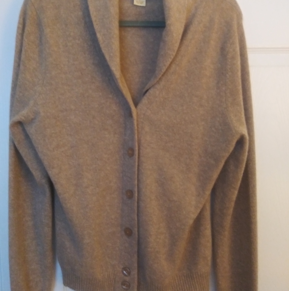 Cashmere Cardigan Sweater